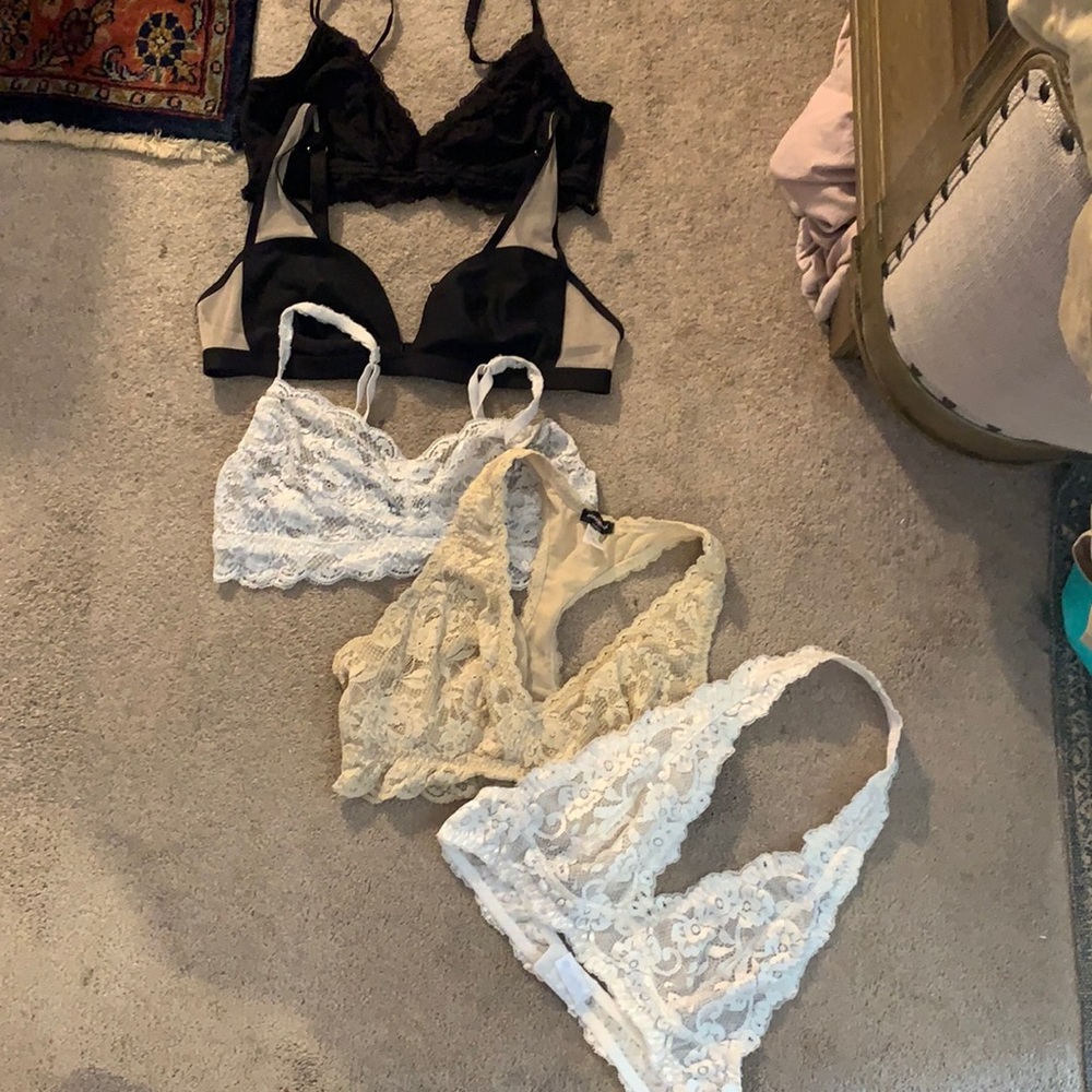 BRALETTE COSABELLA,VIC SECRET LACEY BUNDLE!